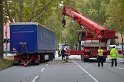 LKW verliert Auflieger Koeln Boltensternstr Pasteurstr P2015